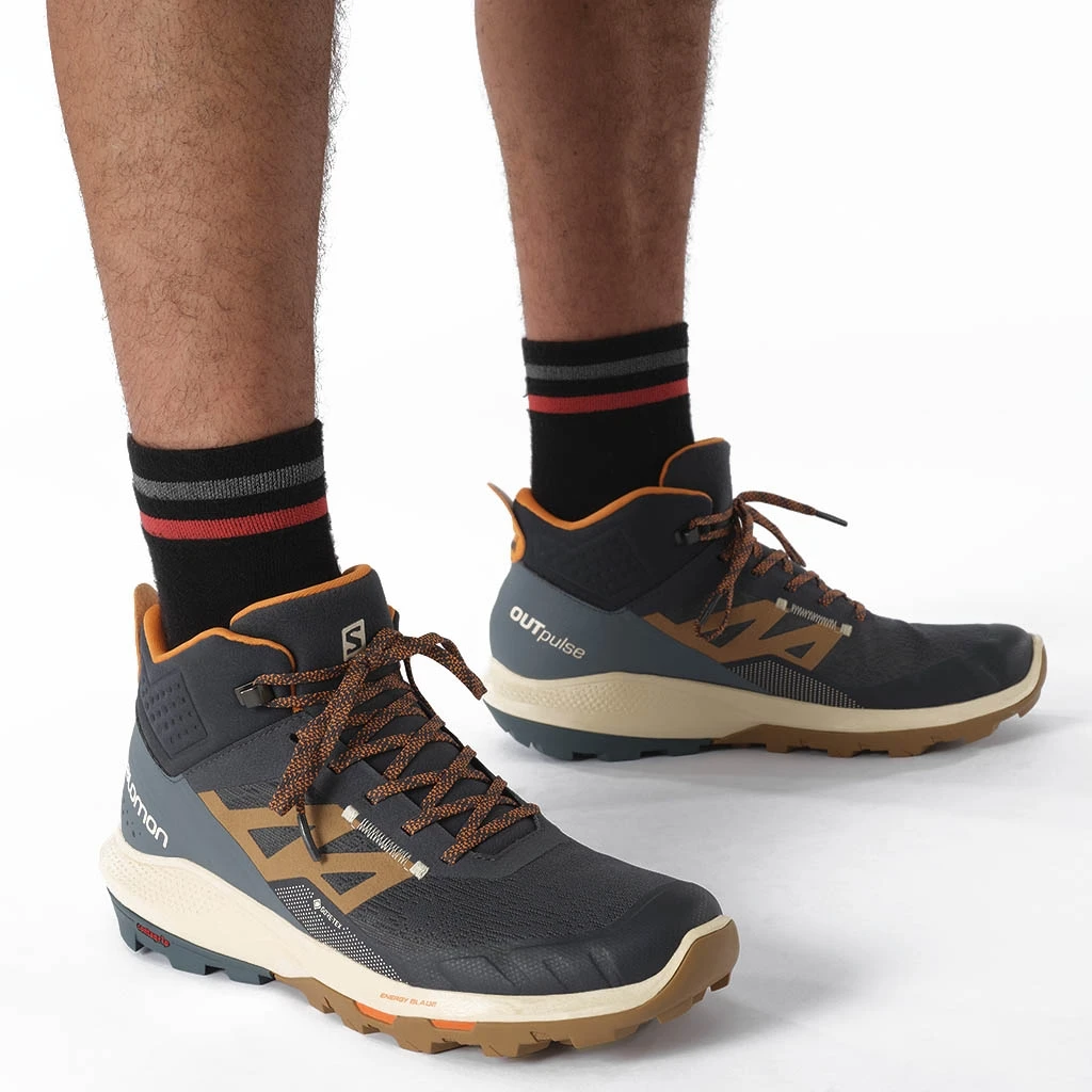 Salomon Outpulse Mid Gore-Tex Homme Gris 4 Salomon Outpulse Mid Gore-Tex Homme Gris – Image 4