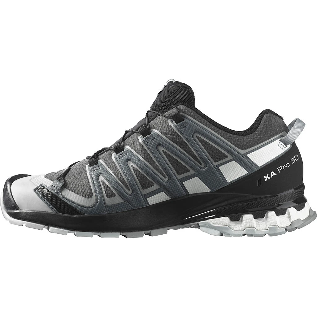 Salomon XA Pro 3D V8 Gore-Tex Homme Noir, Gris Et Blanc – Image 2