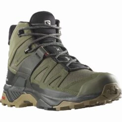 Salomon X Ultra 4 Mid Gore-Tex Homme Kaki
