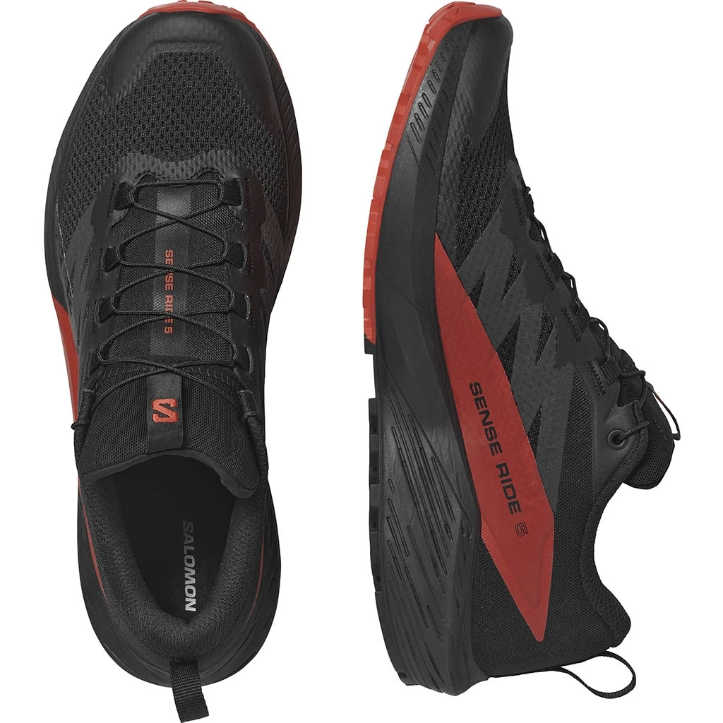 Salomon Sense Ride 5 Homme Noir 4 Salomon Sense Ride 5 Homme Noir – Image 4