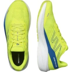 Salomon Aero Blaze Homme Jaune -Chaussure Offres Boutique main L47382000 10 GHO AERO BLAZESafety Yellow Surf The Web White 1 3613