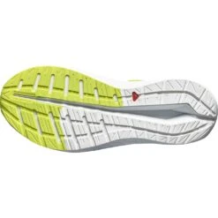 Salomon Aero Blaze Homme Jaune -Chaussure Offres Boutique main L47382000 7 GHO AERO BLAZESafety Yellow Surf The Web White 44cd