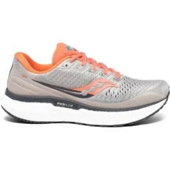 Saucony Triumph 18 Femme Gris Clair