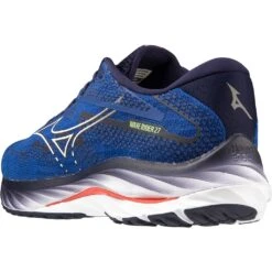 Mizuno Wave Rider 27 Homme Bleu Marine -Chaussure Offres Boutique main SH J1GC230305 08 1000 9723