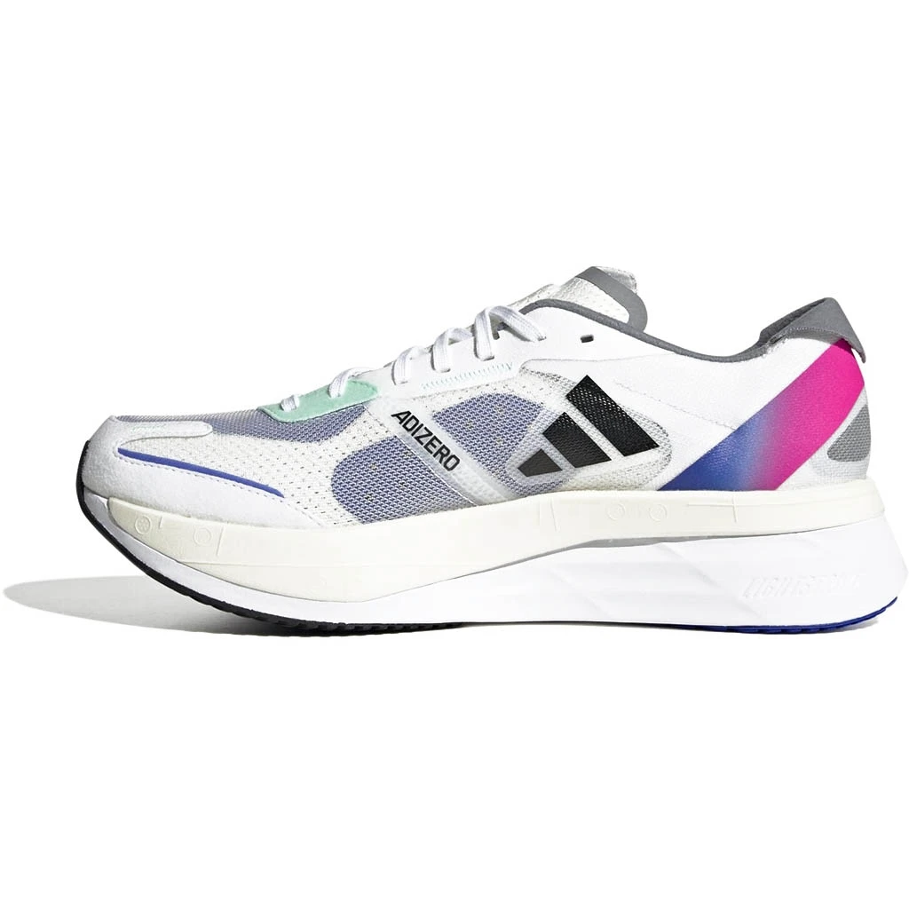 Adidas Adizero Boston 11 Homme Blanc – Image 2