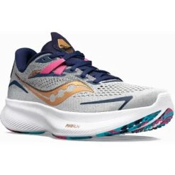 Saucony Ride 15 Femme Gris -Chaussure Offres Boutique main saucony s10729 ride 15 4 1 0c17